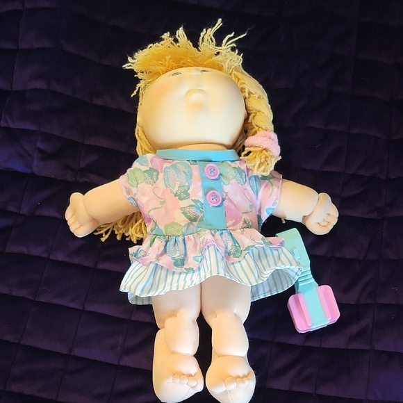 Vintage Cabbage Patch-Pretty crimp and curl - Picture 1 of 6